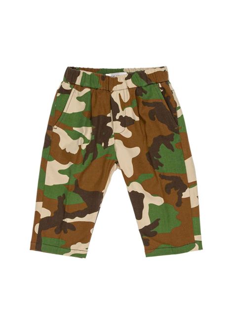 Pantaloni con stampa MANUEL RITZ | MR4512BEIGE